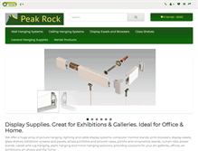 Tablet Screenshot of peakrock.com